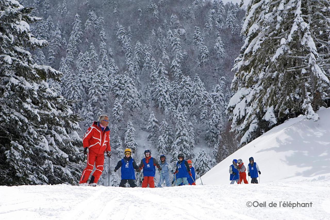 Ferienwohnung Les Gourgs Blancs - 80M Des Pistes - 6 Personnes Génos Exterior foto