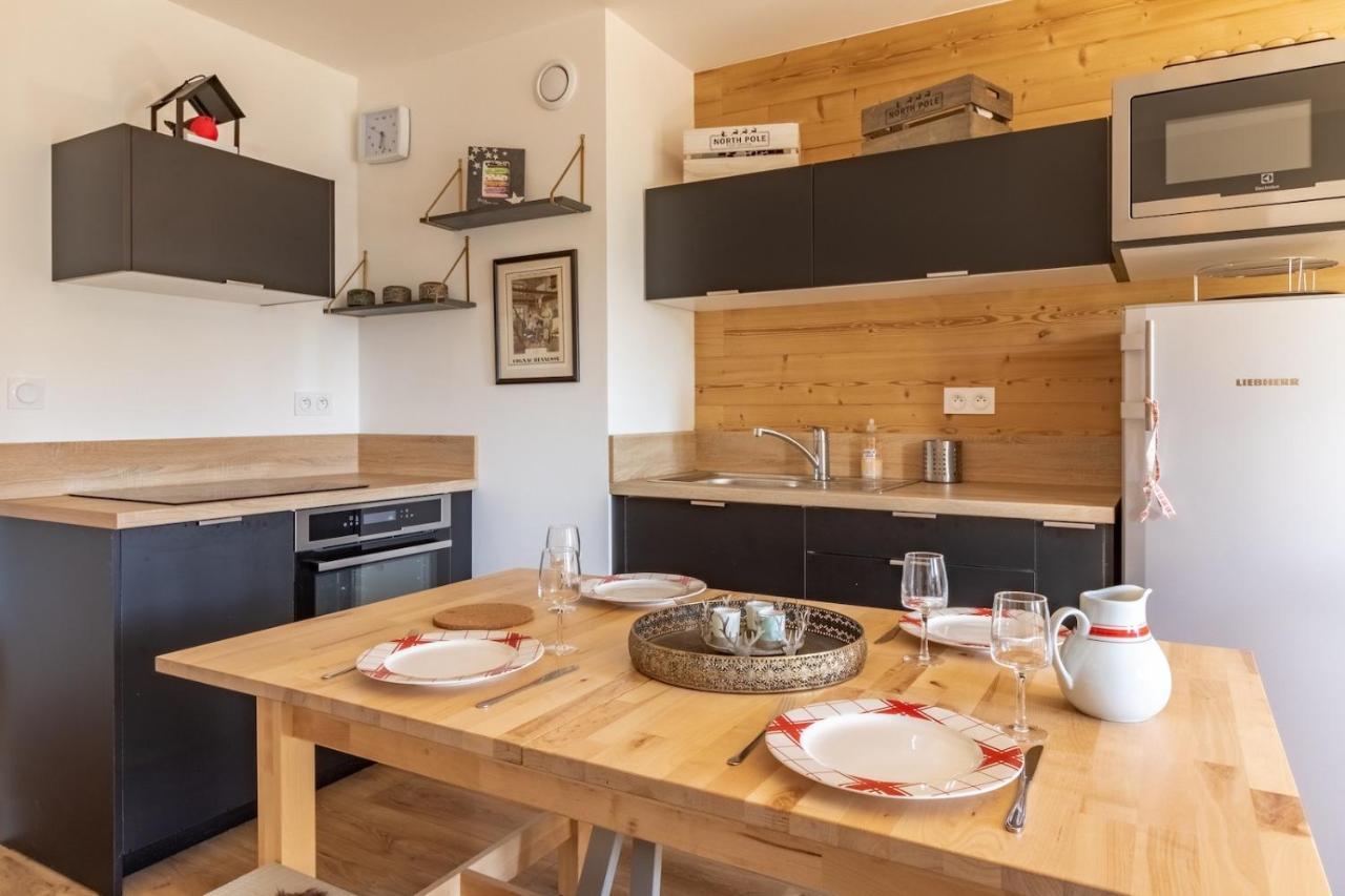 Ferienwohnung Les Gourgs Blancs - 80M Des Pistes - 6 Personnes Génos Exterior foto